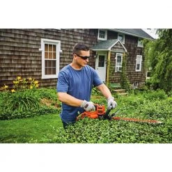 BLACK+DECKER 3.8 AMP Corded Electric Hedge Trimmer -Outdoor Power Equipment Sales Store black decker corded hedge trimmers behts300 c3 1000
