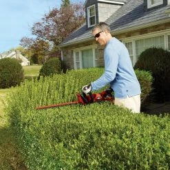 BLACK+DECKER 3.3 Amp Corded Electric Hedge Hog Trimmer -Outdoor Power Equipment Sales Store black decker corded hedge trimmers hh2455 31 1000