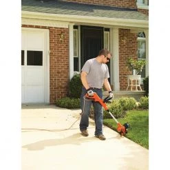 BLACK+DECKER 6.5 AMP Corded Electric 2-in-1 String Trimmer & Lawn Edger -Outdoor Power Equipment Sales Store black decker corded string trimmers gh900 40 1000