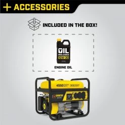 Champion Power Equipment 4550-Watt/3650-Watt Recoil Start Gasoline Powered RV Ready Portable Generator with CO Shield -Outdoor Power Equipment Sales Store champion power equipment portable generators 201119 c3 1000