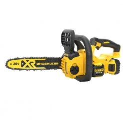 DEWALT 20V MAX 12in. Brushless Cordless Battery Powered Chainsaw Kit with (1) 5Ah Battery & Charger 20 DEWALT 20V MAX 12in. Brushless Cordless Battery Powered Chainsaw Kit with (1) 5Ah Battery & Charger -Outdoor Power Equipment Sales Store dewalt cordless chainsaws dccs620p1 40 1000