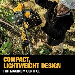 DEWALT 20V MAX 12in. Brushless Cordless Battery Powered Chainsaw Kit with (1) 5Ah Battery & Charger 24 DEWALT 20V MAX 12in. Brushless Cordless Battery Powered Chainsaw Kit with (1) 5Ah Battery & Charger -Outdoor Power Equipment Sales Store dewalt cordless chainsaws dccs620p1 77 1000