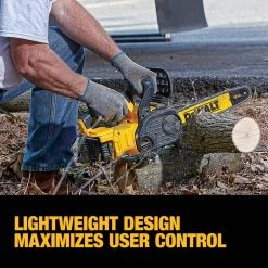DEWALT 20V MAX 12 in. Brushless Cordless Battery Powered Chainsaw Kit & Hedge Trimmer with (1) 5.0 Ah Battery & Charger -Outdoor Power Equipment Sales Store dewalt cordless chainsaws dccs620p1dcht820b 44 1000
