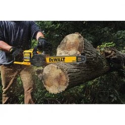 DEWALT 60V MAX 16in. Brushless Cordless Battery Powered Chainsaw Kit with (1) FLEXVOLT 2Ah Battery & Charger -Outdoor Power Equipment Sales Store dewalt cordless chainsaws dccs670t1 76 1000