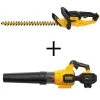 DEWALT 20V MAX Cordless Battery Powered Hedge Trimmer & 60V Cordless Leaf Blower (Tools Only) -Outdoor Power Equipment Sales Store dewalt cordless hedge trimmers dcht820bwbl772b 64 1000