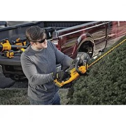 DEWALT 20V MAX 22 in. Lithium-Ion Cordless Hedge Trimmer with 20V MAX Compact Lithium-Ion 4Ah Battery and 12V to 20V Charger -Outdoor Power Equipment Sales Store dewalt cordless hedge trimmers dcht820bwcb240c 1f 1000