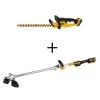 DEWALT 20V MAX Cordless Battery Powered Hedge Trimmer Kit & 20V Cordless String Trimmer (Tool Only) -Outdoor Power Equipment Sales Store dewalt cordless hedge trimmers dcht820p1wt922b 64 1000