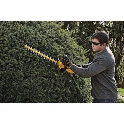 DEWALT 20V MAX Cordless Battery Powered Hedge Trimmer Kit & 20V Cordless String Trimmer (Tool Only) -Outdoor Power Equipment Sales Store dewalt cordless hedge trimmers dcht820p1wt922b fa 1000