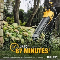 DEWALT 20V MAX 125 MPH 450 CFM Cordless Battery Powered Handheld Leaf Blower Kit with 6Ah and 4Ah Batteries, Charger and Bag -Outdoor Power Equipment Sales Store dewalt cordless leaf blowers dcbl722bdcb246k 31 1000