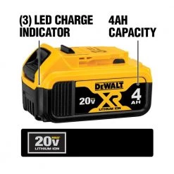DEWALT 20V MAX 125 MPH 450 CFM Cordless Battery Powered Handheld Leaf Blower Kit with 6Ah and 4Ah Batteries, Charger and Bag -Outdoor Power Equipment Sales Store dewalt cordless leaf blowers dcbl722bdcb246k c3 1000