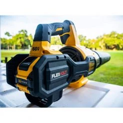 DEWALT 60V MAX 125 MPH 600 CFM Brushless Cordless Battery Powered Handheld Leaf Blower Kit, (1) FLEXVOLT 3Ah Battery & Charger -Outdoor Power Equipment Sales Store dewalt cordless leaf blowers dcbl772x1 1f 1000