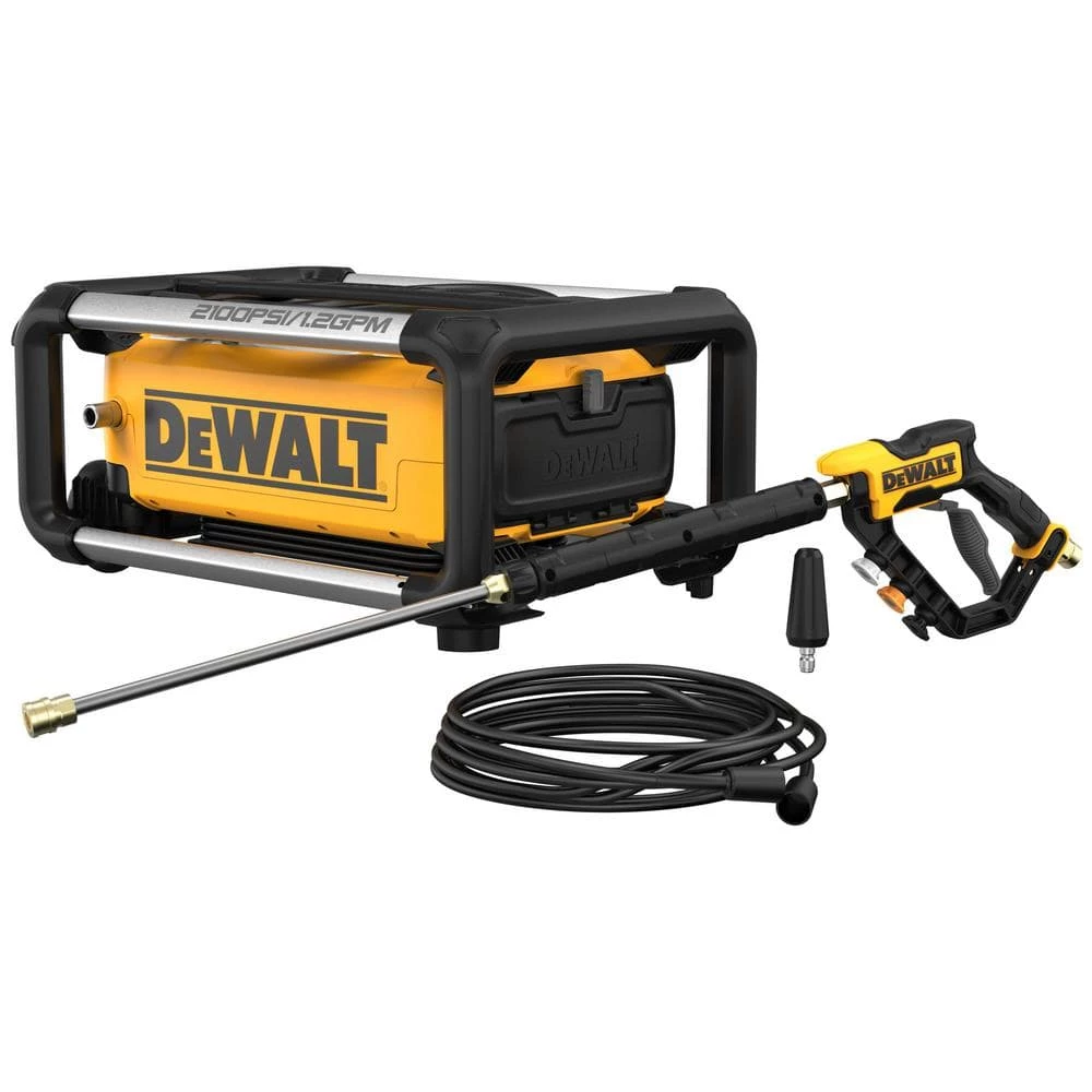 DEWALT 2100 PSI 1.2 GPM Cold Water Electric Pressure Washer 3 DEWALT 2100 PSI 1.2 GPM Cold Water Electric Pressure Washer