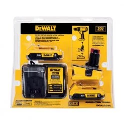 DEWALT 18-Volt to 20-Volt MAX Lithium-Ion Battery Adapter Kit (2-Pack) -Outdoor Power Equipment Sales Store dewalt outdoor power batteries chargers dca2203c a0 1000