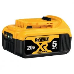 DEWALT 20-Volt MAX XR Premium Lithium-Ion 5.0Ah Battery Pack (2-Pack) 16 DEWALT 20-Volt MAX XR Premium Lithium-Ion 5.0Ah Battery Pack (2-Pack) -Outdoor Power Equipment Sales Store dewalt outdoor power batteries chargers dcb205 2 77 1000 1