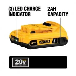 DEWALT 20-Volt MAX XR Premium Lithium-Ion 6.0 Ah Battery, 20-Volt MAX XR 4.0 Ah Battery and 20-Volt MAX 2.0 Ah Battery -Outdoor Power Equipment Sales Store dewalt outdoor power batteries chargers dcb346 3 77 1000
