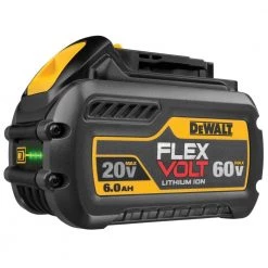 DEWALT FLEXVOLT 20-Volt/60-Volt MAX Lithium-Ion 6.0 Ah Battery Pack (2-Pack) -Outdoor Power Equipment Sales Store dewalt outdoor power batteries chargers dcb606 2 4f 1000