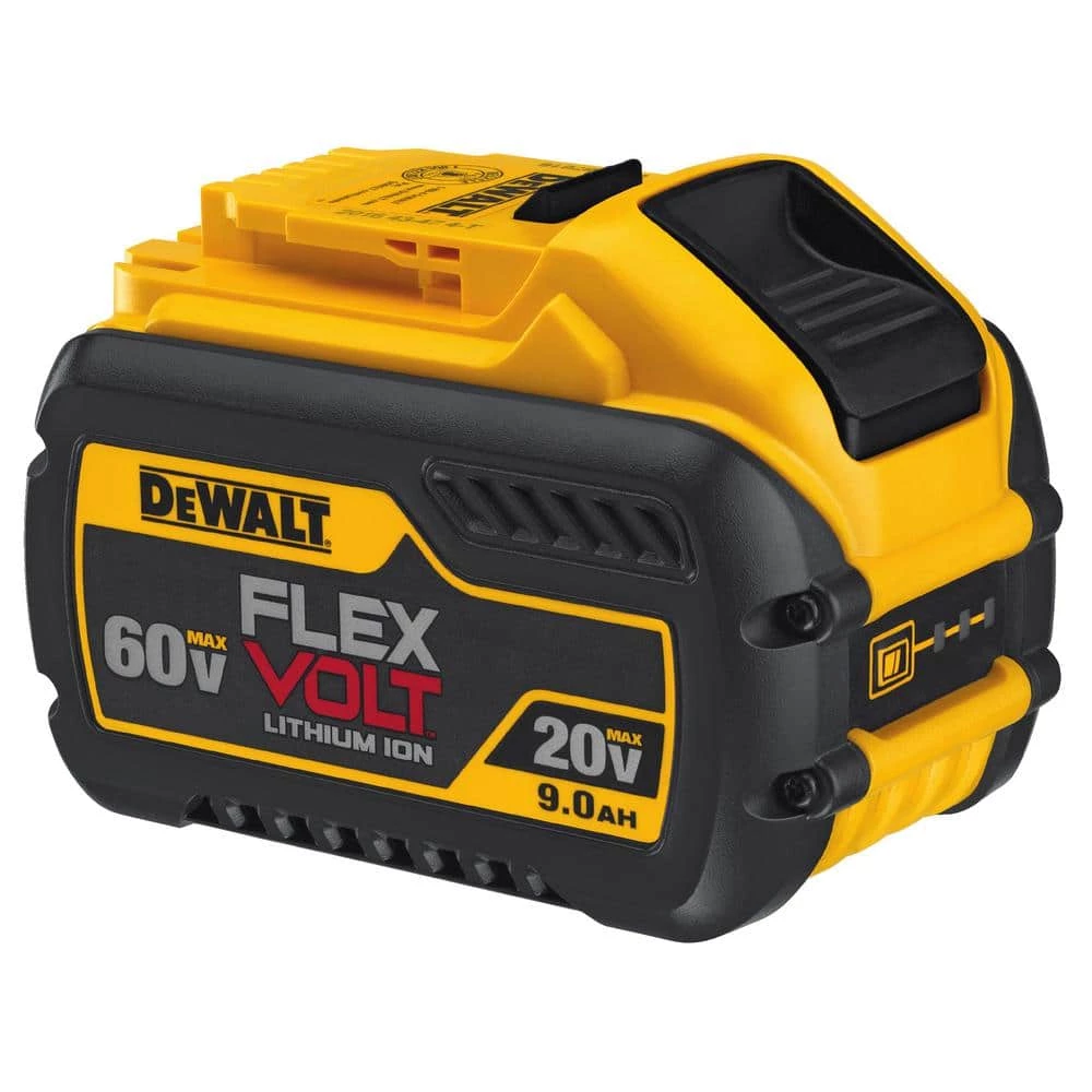 DEWALT FLEXVOLT 20-Volt/60-Volt MAX Lithium-Ion Battery Pack with 9.0 Ah and 6.0 Ah Battery Packs (2-Pack) 9 DEWALT FLEXVOLT 20-Volt/60-Volt MAX Lithium-Ion Battery Pack with 9.0 Ah and 6.0 Ah Battery Packs (2-Pack) - Image 7