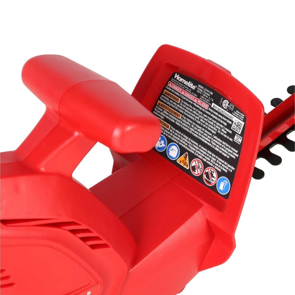 Homelite 17 in. 2.7 Amp Electric Hedge Trimmer 6 Homelite 17 in. 2.7 Amp Electric Hedge Trimmer - Image 4