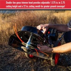 Legend Force 22 in. 173 cc Gas Walk Behind String Trimmer/Mower -Outdoor Power Equipment Sales Store legend force field mowers lf22173st 40 1000