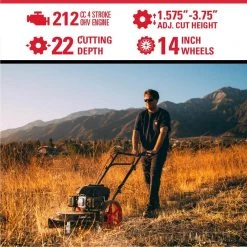 Legend Force 22 in. 173 cc Gas Walk Behind String Trimmer/Mower -Outdoor Power Equipment Sales Store legend force field mowers lf22173st a0 1000