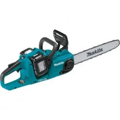 Makita 18-Volt X2 (36-Volt) LXT Lithium-Ion Brushless Cordless 16 in. Chain Saw Kit with 4 Batteries (5.0 Ah) -Outdoor Power Equipment Sales Store makita cordless chainsaws xcu04pt1 a0 1000