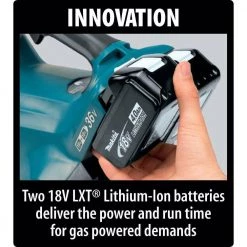 Makita 120 MPH 473 CFM 18-Volt X2 36-Volt LXT Brushless Leaf Blower with bonus 18-Volt LXT Battery Pack 5.0Ah (2-Pack) -Outdoor Power Equipment Sales Store makita cordless leaf blowers xbu02z bl1850b2 d4 1000