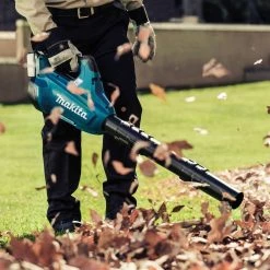 Makita 120 MPH 473 CFM 18-Volt X2 36-Volt LXT Brushless Leaf Blower with bonus 18-Volt LXT Battery Pack 5.0Ah (2-Pack) -Outdoor Power Equipment Sales Store makita cordless leaf blowers xbu02z bl1850b2 fa 1000