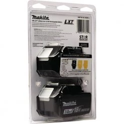 Makita 18V LXT Lithium-Ion High Capacity Battery Pack 3.0Ah with Fuel Gauge (2-Pack) -Outdoor Power Equipment Sales Store makita outdoor power batteries chargers bl1830b 2 1f 1000