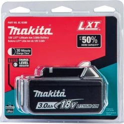 Makita 18V LXT Lithium-Ion High Capacity Battery Pack 3.0Ah with Fuel Gauge -Outdoor Power Equipment Sales Store makita outdoor power batteries chargers bl1830b fa 1000
