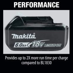 Makita 18V LXT Lithium-Ion 6.0 Ah Battery 19 Makita 18V LXT Lithium-Ion 6.0 Ah Battery -Outdoor Power Equipment Sales Store makita outdoor power batteries chargers bl1860b 44 1000