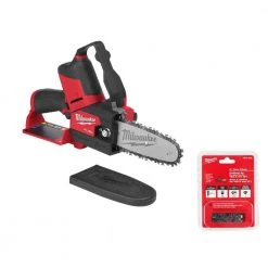 Milwaukee M12 FUEL 12-Volt Lithium-Ion Brushless Cordless 6 in. HATCHET Chainsaw (Tool-Only) with Extra 6 in. Chain