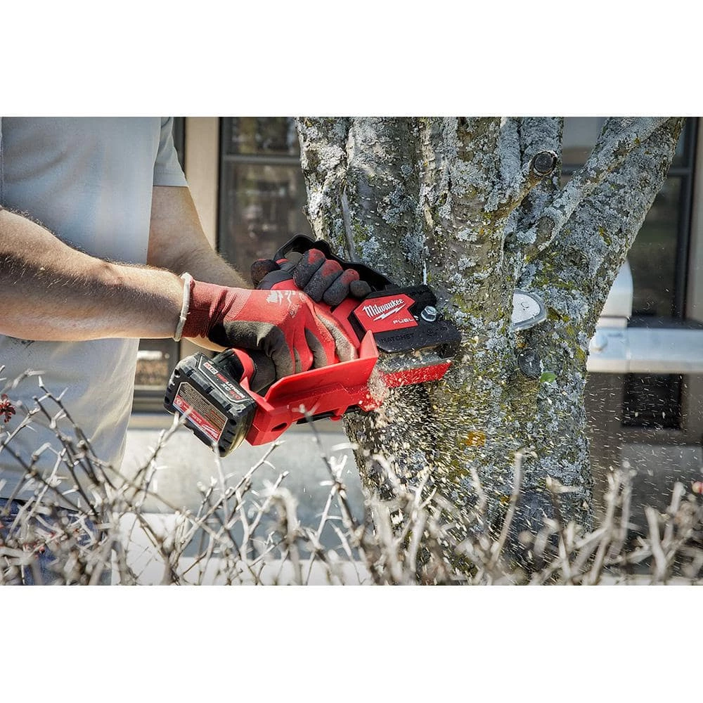Milwaukee M12 FUEL 12-Volt Lithium-Ion Brushless Cordless 6 in. HATCHET Pruning Saw (Tool-Only) 15 Milwaukee M12 FUEL 12-Volt Lithium-Ion Brushless Cordless 6 in. HATCHET Pruning Saw (Tool-Only) - Image 13