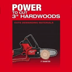 Milwaukee M12 FUEL 12-Volt Lithium-Ion Brushless Cordless 6 in. HATCHET Chainsaw Kit w/4.0 Ah Battery, Charger & Replacement Chain -Outdoor Power Equipment Sales Store milwaukee cordless chainsaws 2527 21 49 16 2732 77 1000