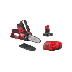 Milwaukee M12 FUEL 12-Volt Lithium-Ion Brushless Cordless 6 in. HATCHET Pruning Saw Kit with 4.0 Ah Battery and Charger