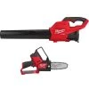 Milwaukee M18 FUEL 120 MPH 450 CFM 18-Volt Lithium-Ion Brushless Cordless Handheld Blower with M12 FUEL 6 in. Pruning Saw (2-Tool) -Outdoor Power Equipment Sales Store milwaukee cordless chainsaws 2724 20 2527 20 64 1000