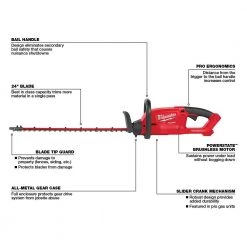 Milwaukee M18 FUEL 16 in. 18-Volt Lithium-Ion Brushless Cordless Hedge Trimmer Chainsaw Combo Kit (2-Tool) -Outdoor Power Equipment Sales Store milwaukee cordless chainsaws 2727 20 2726 20 a0 1000