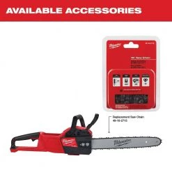 Milwaukee M18 FUEL 18-Volt Lithium-Ion Brushless Cordless 16 in. Chainsaw W/ M18 5.0Ah Battery -Outdoor Power Equipment Sales Store milwaukee cordless chainsaws 2727 20 48 11 1850 31 1000