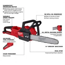 Milwaukee M18 FUEL 14 in. 18-Volt Lithium-Ion Brushless Cordless Electric Chainsaw & Electric Cordless Hedge Trimmer (2-Tool) 18 Milwaukee M18 FUEL 14 in. 18-Volt Lithium-Ion Brushless Cordless Electric Chainsaw & Electric Cordless Hedge Trimmer (2-Tool) -Outdoor Power Equipment Sales Store milwaukee cordless chainsaws 2727 20c 2726 20 1d 1000