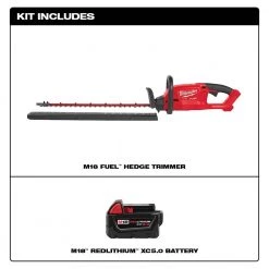 Milwaukee M18 FUEL 18V Lithium-Ion Brushless Cordless Hedge Trimmer W/ M18 5.0Ah Battery 16 Milwaukee M18 FUEL 18V Lithium-Ion Brushless Cordless Hedge Trimmer W/ M18 5.0Ah Battery -Outdoor Power Equipment Sales Store milwaukee cordless hedge trimmers 2726 20 48 11 1850 e1 1000