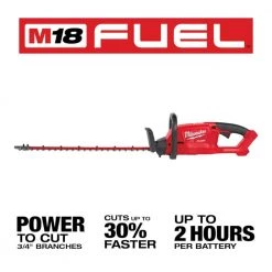 Milwaukee M18 FUEL 120 MPH 450 CFM 18V Brushless Cordless Handheld Blower w/Two 5Ah Batteries, Charger, Hedge Trimmer -Outdoor Power Equipment Sales Store milwaukee cordless leaf blowers 2724 20 48 59 1852b 2726 20 1d 1000