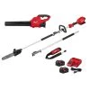 Milwaukee M18 FUEL 120 MPH 450 CFM 18V Lithium-Ion Brushless Cordless Handheld Blower w/Two 5Ah Batteries, Charger, Pole Saw -Outdoor Power Equipment Sales Store milwaukee cordless leaf blowers 2724 20 48 59 1852b 2825 20ps 64 1000