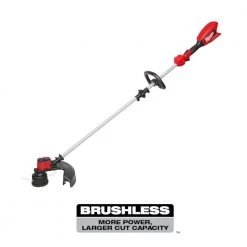 Milwaukee M18 FUEL 120 MPH 450 CFM 18V Brushless Cordless Handheld Blower w/Two 5Ah Batteries, Charger, String Trimmer -Outdoor Power Equipment Sales Store milwaukee cordless leaf blowers 2724 20 48 59 1852b 2828 20 1d 1000