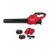 Milwaukee M18 FUEL 120 MPH 450 CFM 18V Lithium-Ion Brushless Cordless Handheld Blower with Two 5Ah Batteries, Charger -Outdoor Power Equipment Sales Store milwaukee cordless leaf blowers 2724 20 48 59 1852b 64 1000