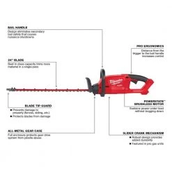 Milwaukee M18 FUEL Dual Battery 145 MPH 600 CFM 18V Lithium-Ion Brushless Cordless Handheld Blower with M18 FUEL Hedge Trimmer -Outdoor Power Equipment Sales Store milwaukee cordless leaf blowers 2824 20 2726 20 1d 1000