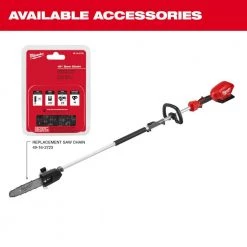 Milwaukee M18 FUEL 10 in. 18V Lithium-Ion Brushless Electric Cordless Pole Saw & M18 FUEL 24 in. Hedge Trimmer Combo Kit (2-Tool) -Outdoor Power Equipment Sales Store milwaukee cordless pole saws 2825 20ps 2726 20 31 1000
