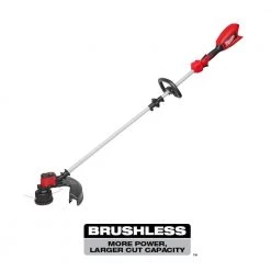 Milwaukee M18 18V Lithium-Ion Brushless Cordless String Trimmer with M18 FUEL 18V Lithium-Ion Hedge Trimmer (2-Tool) -Outdoor Power Equipment Sales Store milwaukee cordless string trimmers 2828 20 2726 20 1d 1000