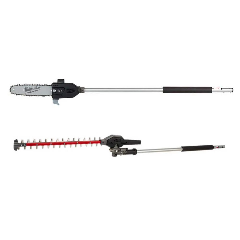 Milwaukee M18 FUEL QUIK-LOK 10 in. Pole Saw Attachment and M18 FUEL QUIK-LOK Hedge Trimmer Attachment (2-Tool) 3 Milwaukee M18 FUEL QUIK-LOK 10 in. Pole Saw Attachment and M18 FUEL QUIK-LOK Hedge Trimmer Attachment (2-Tool)