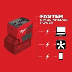 Milwaukee M18 18-Volt Lithium-Ion 175-Watt Powered Compact Inverter for M18 Batteries (Tool-Only) 19 Milwaukee M18 18-Volt Lithium-Ion 175-Watt Powered Compact Inverter for M18 Batteries (Tool-Only) -Outdoor Power Equipment Sales Store milwaukee inverter generators 2846 20 a0 1000