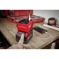 Milwaukee M18 18-Volt 175-Watt Lithium-Ion Powered Compact Inverter with 5.0 Ah Battery -Outdoor Power Equipment Sales Store milwaukee inverter generators 2846 50 c3 1000
