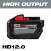 Milwaukee M18 18-Volt Lithium-Ion High Output 12.0Ah Battery Pack -Outdoor Power Equipment Sales Store milwaukee outdoor power batteries chargers 48 11 1812 64 1000
